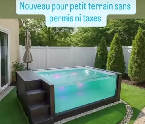 mini piscine 10 m2 chantilly